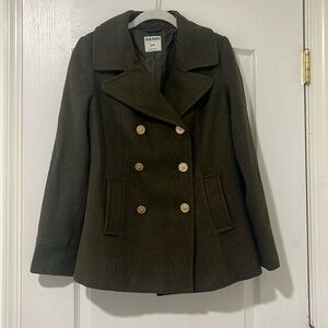 Old Navy Olive Green Pea Coat